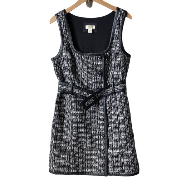 Anthro Maeve tweed mini dress size 10 - Picture 6 of 16